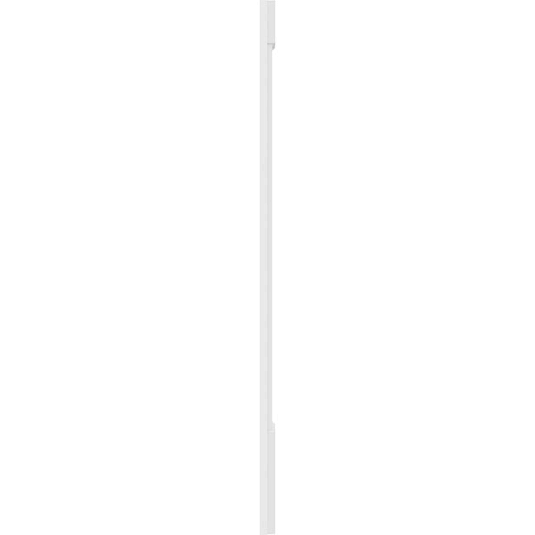 Plain PVC Pilaster with Standard Capital & Base (Pair) W802034