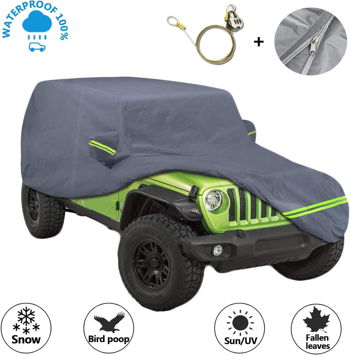 210D Oxford Waterproof Car Cover I4738