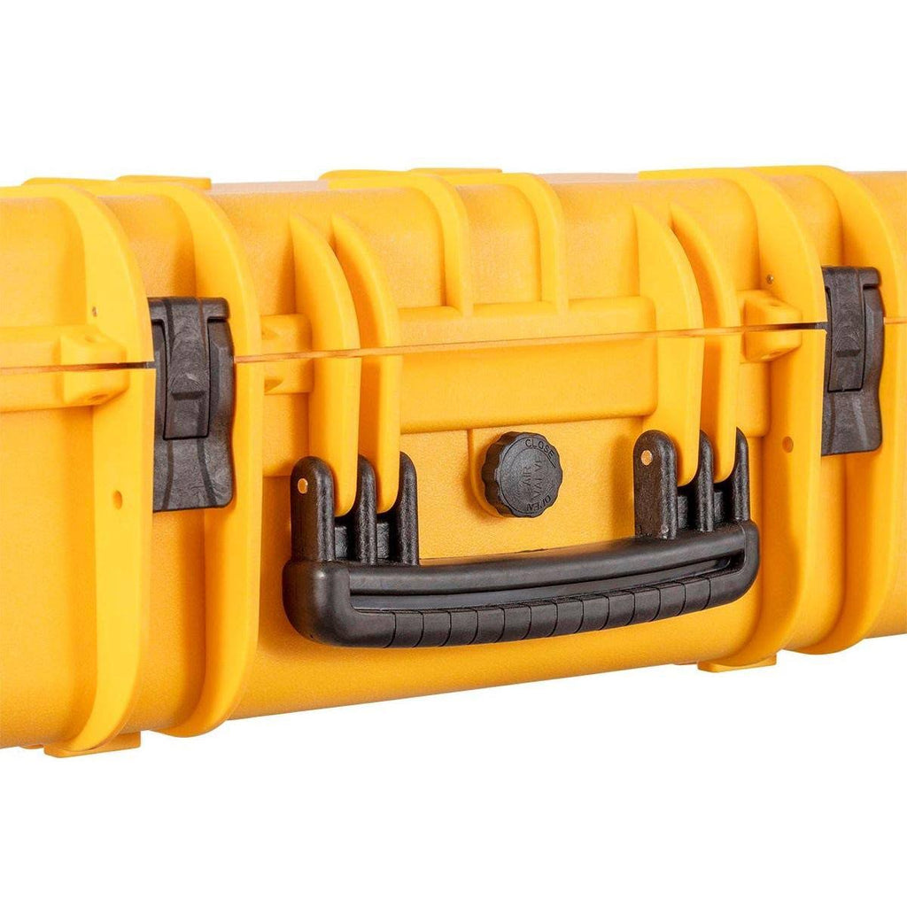 Weatherproof Hard Case 22in x 14in x 8in Yellow Customizable Foam X20442