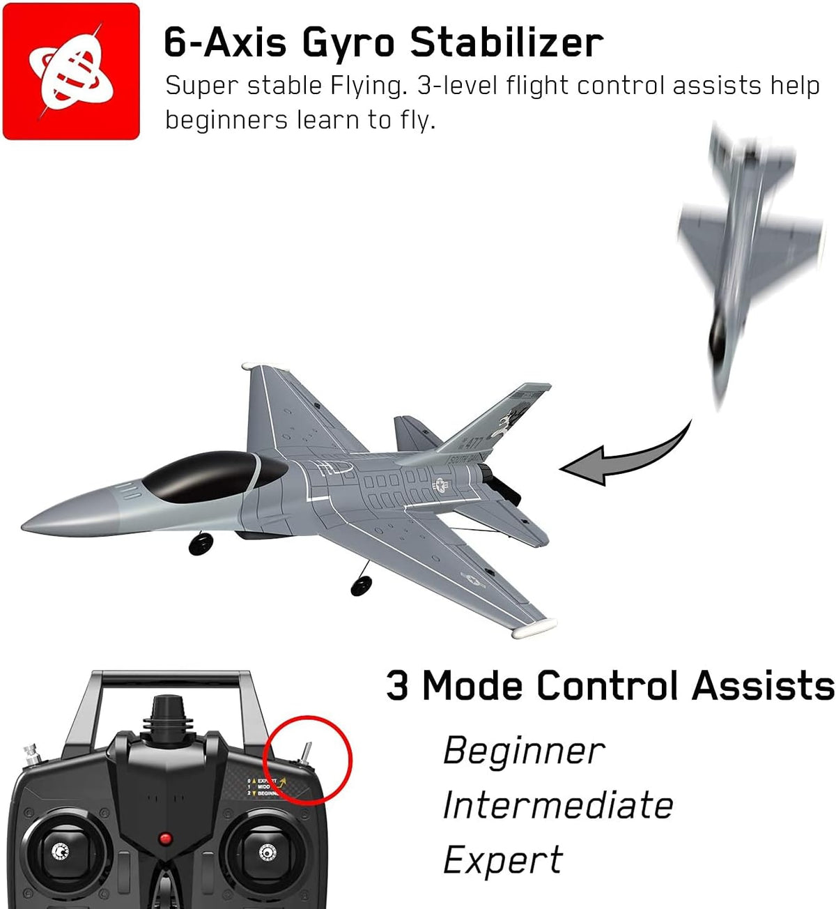 2.4Ghz 4-CH Remote Control Airplane I240