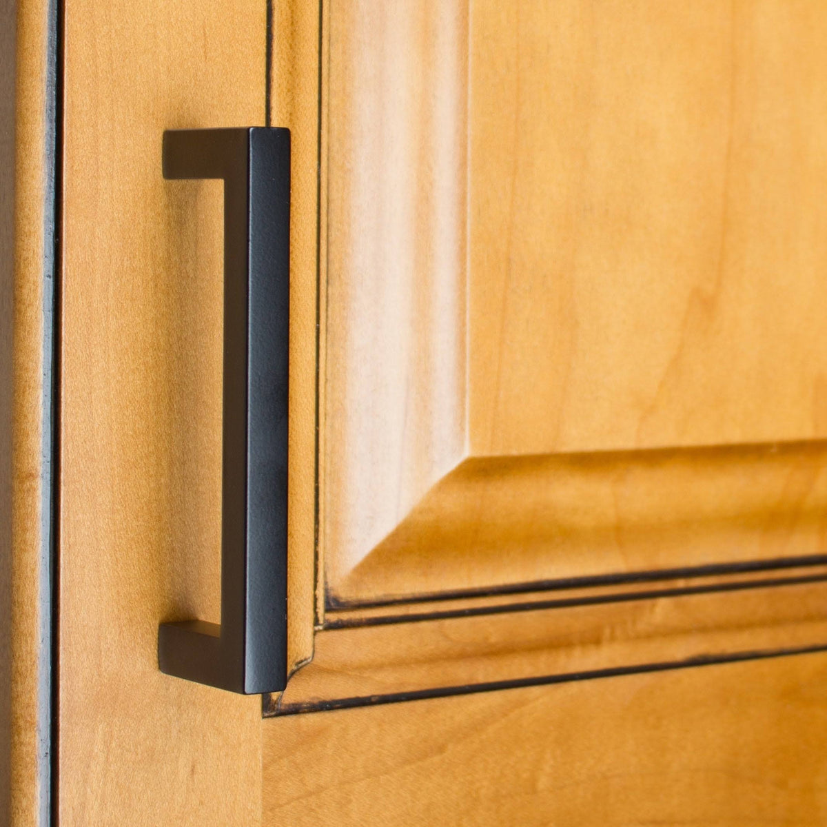 25 Pack Black Cabinet Pull O211