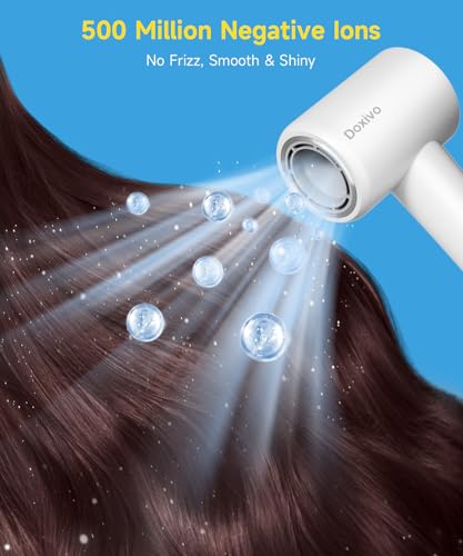 130000 RPM High Speed Brushless Motor Negative Ionic Hair Dryer with Magnetic Diffuser & Nozzle P581