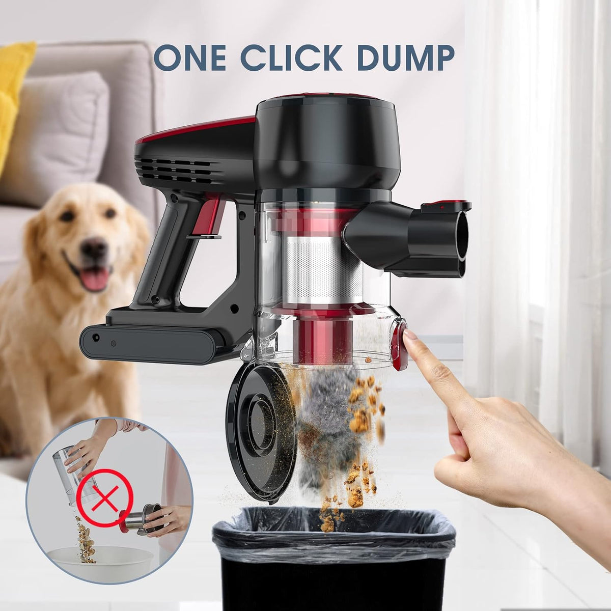250W Cordless Stick Vacuum Cleaner L219892