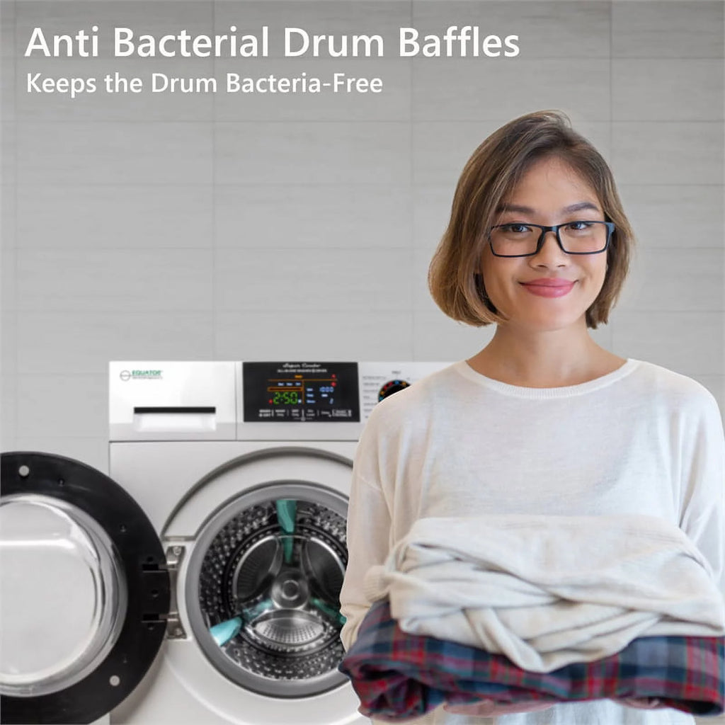Stackable Washer and Dryer set with Digital Cont. V7896