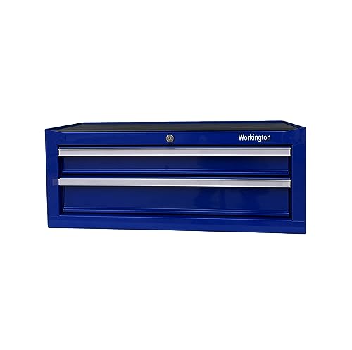 Blue 2 Drawer Metal Tool Chest J308411