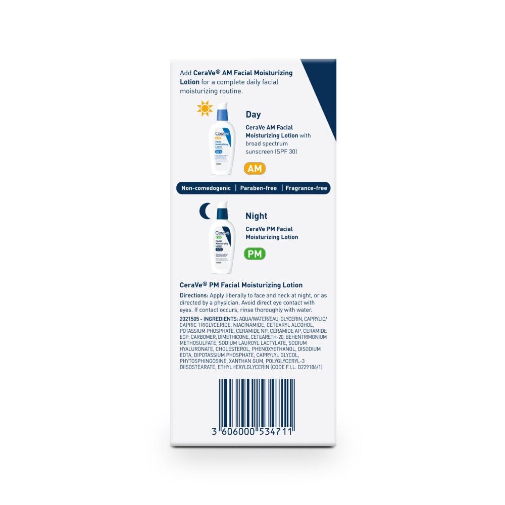 2 fl oz PM Face Moisturizer B59227