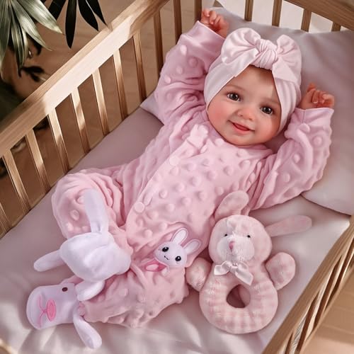 17Inch Soft Vinyl Realistic Poseable Baby Doll I5437