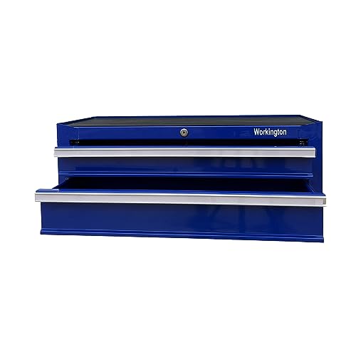 Blue 2 Drawer Metal Tool Chest J308411