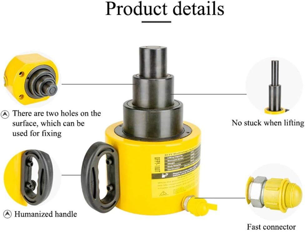 20 ton Hydraulic Ram Jack 200mm Short Type Industrial Lifting Jack M22104