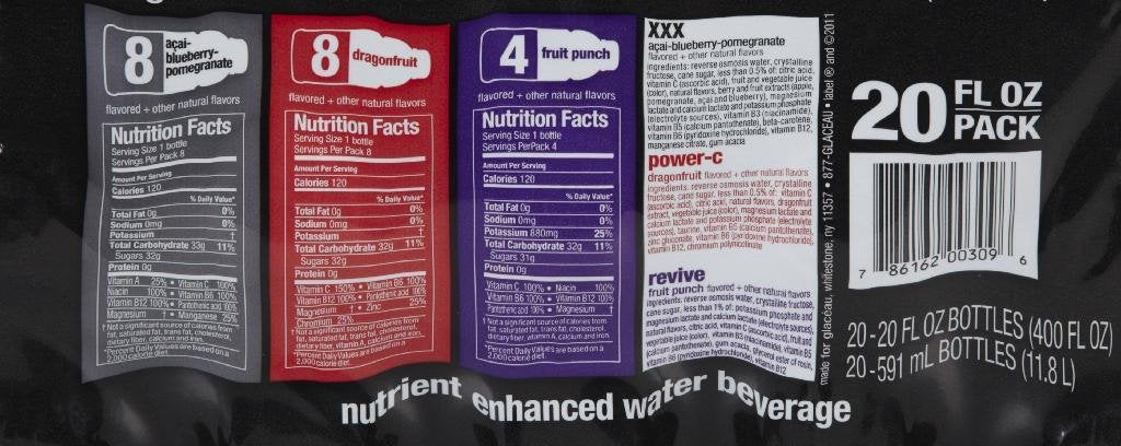 20 oz 20 ct Vitaminwater Variety Pack Z4622