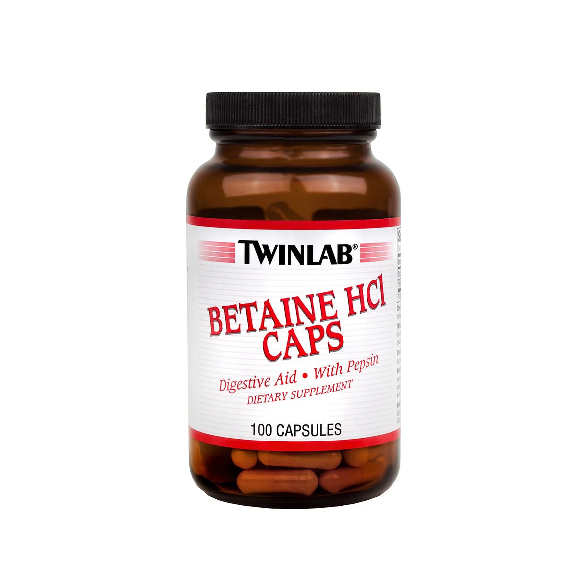100 Ct Betaine HCl Capsules Y950755
