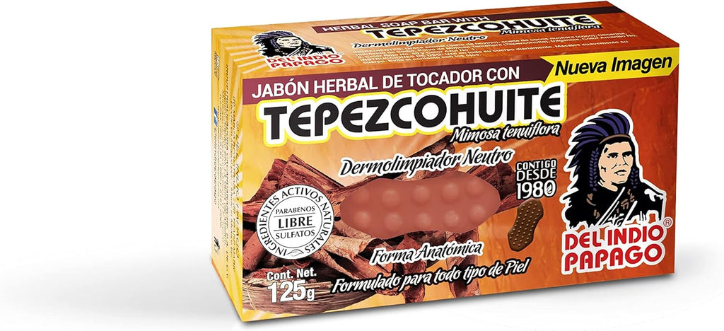 Tepezcohuite Night Facial Skin Cream 60g / 2.02 Fl Oz + Neutral Soap with Tepezcohuite 125g Bundle X61919