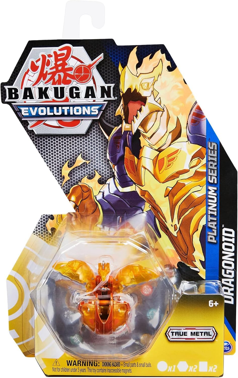 Die-cast Aurelus Gold Dragonoid E76230