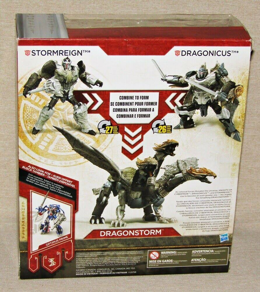 Transformers The Last Knight Premier Edition Leader Dragonstorm K3074