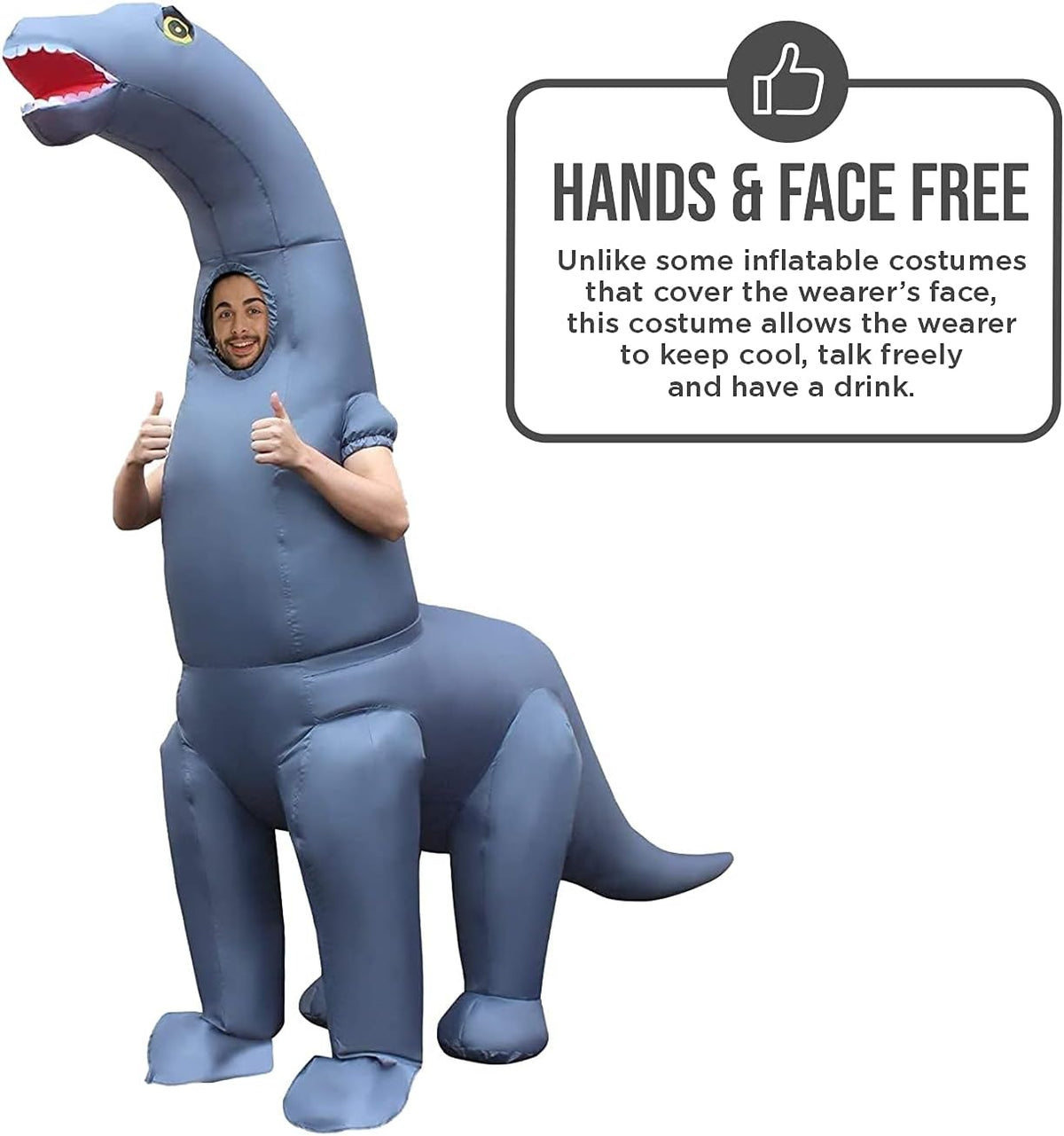 Inflatable Dinosaur Costume Adult K71635