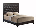 Queen Upholstered Tufted Bed J310936