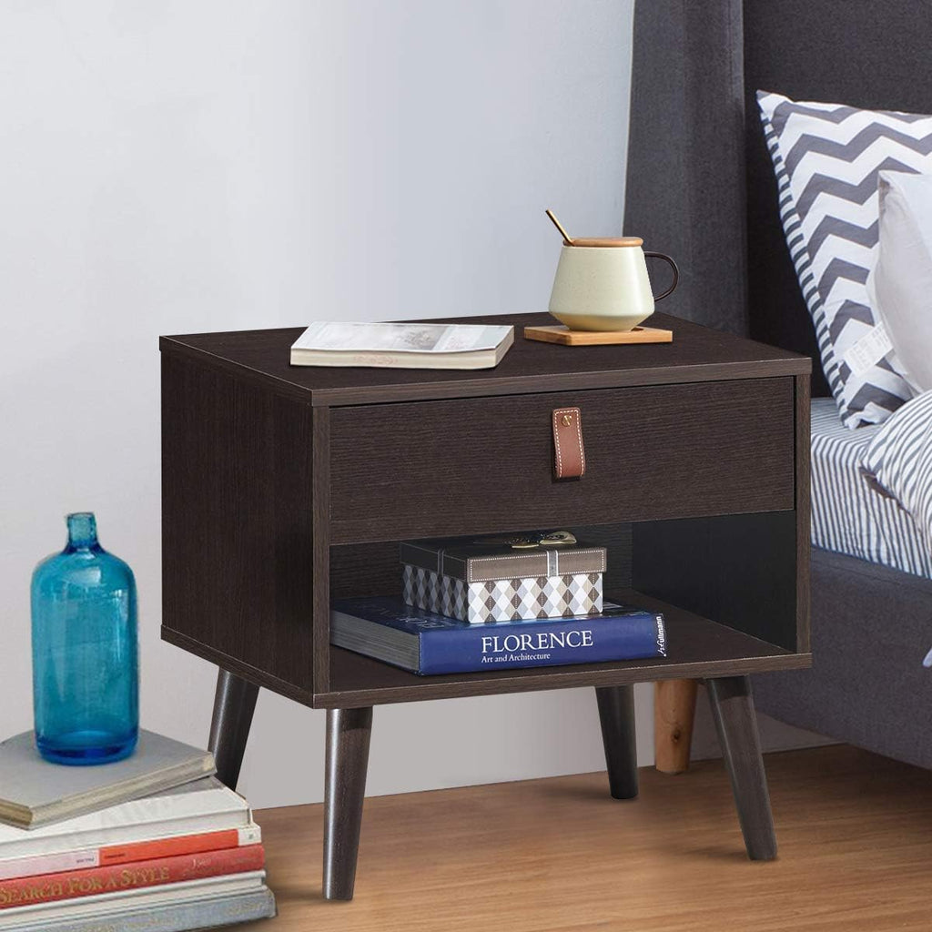 Drawer Storage Nightstand Bedside Cabinet X47103