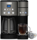 12 Cup Coffee Maker And Single-Serve Brewer Black K74058