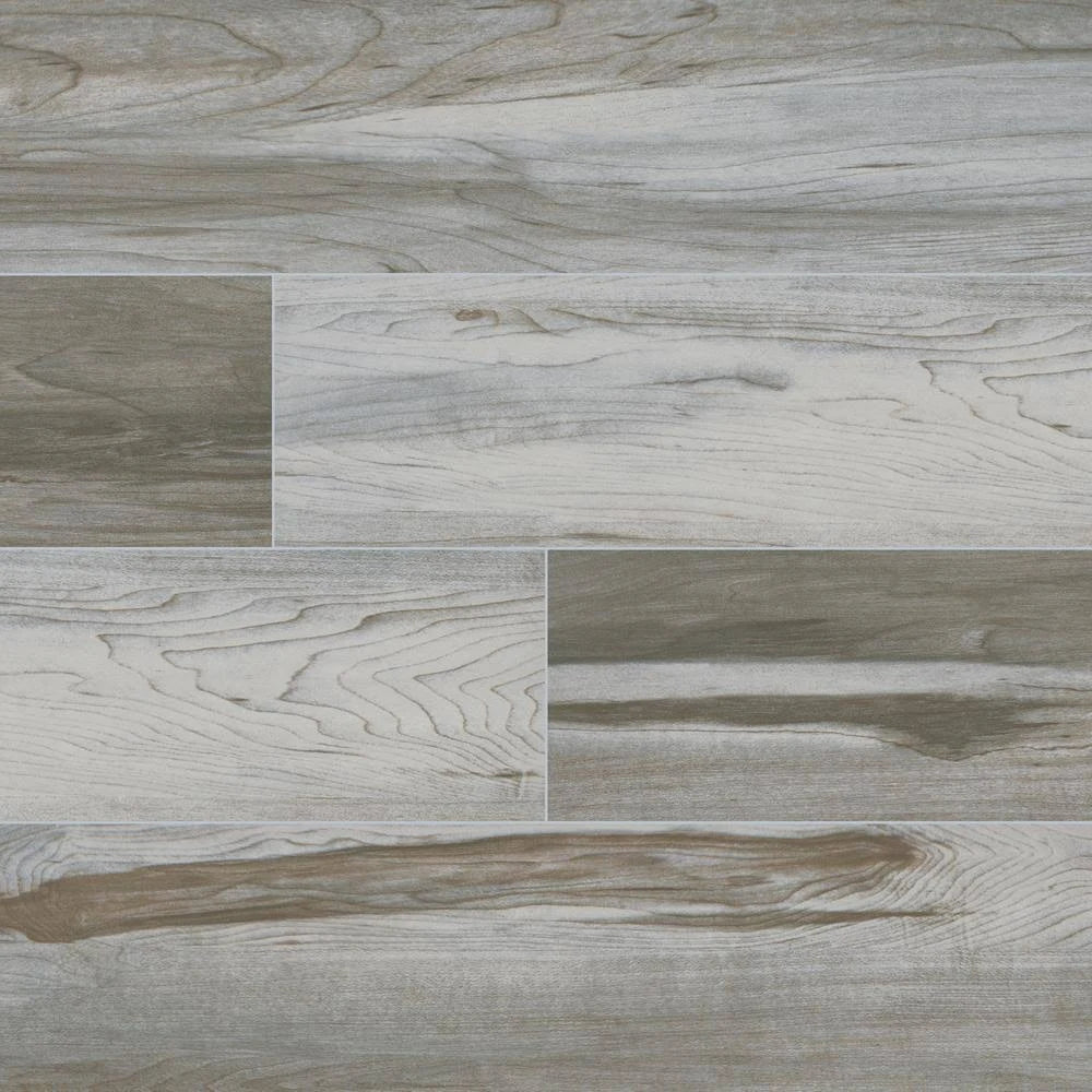 Ceramic Floor and Wall Tile 6 in. x 24 in. Matte White (16 Sq. ft./Case) U37992