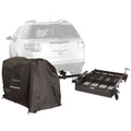 Hitch Carrier with Scooter Cover 500 lb I3736