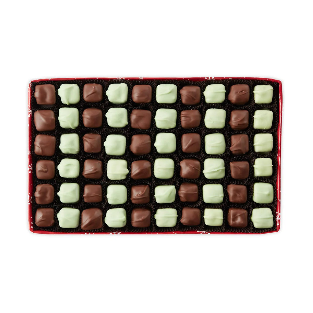 Milk Chocolate And Pastel Candy With A Mint Chocolate Center, 1 Lb Y51078