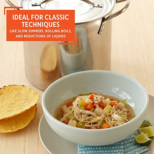 16qt Stainless Steel Stock Pot F34972