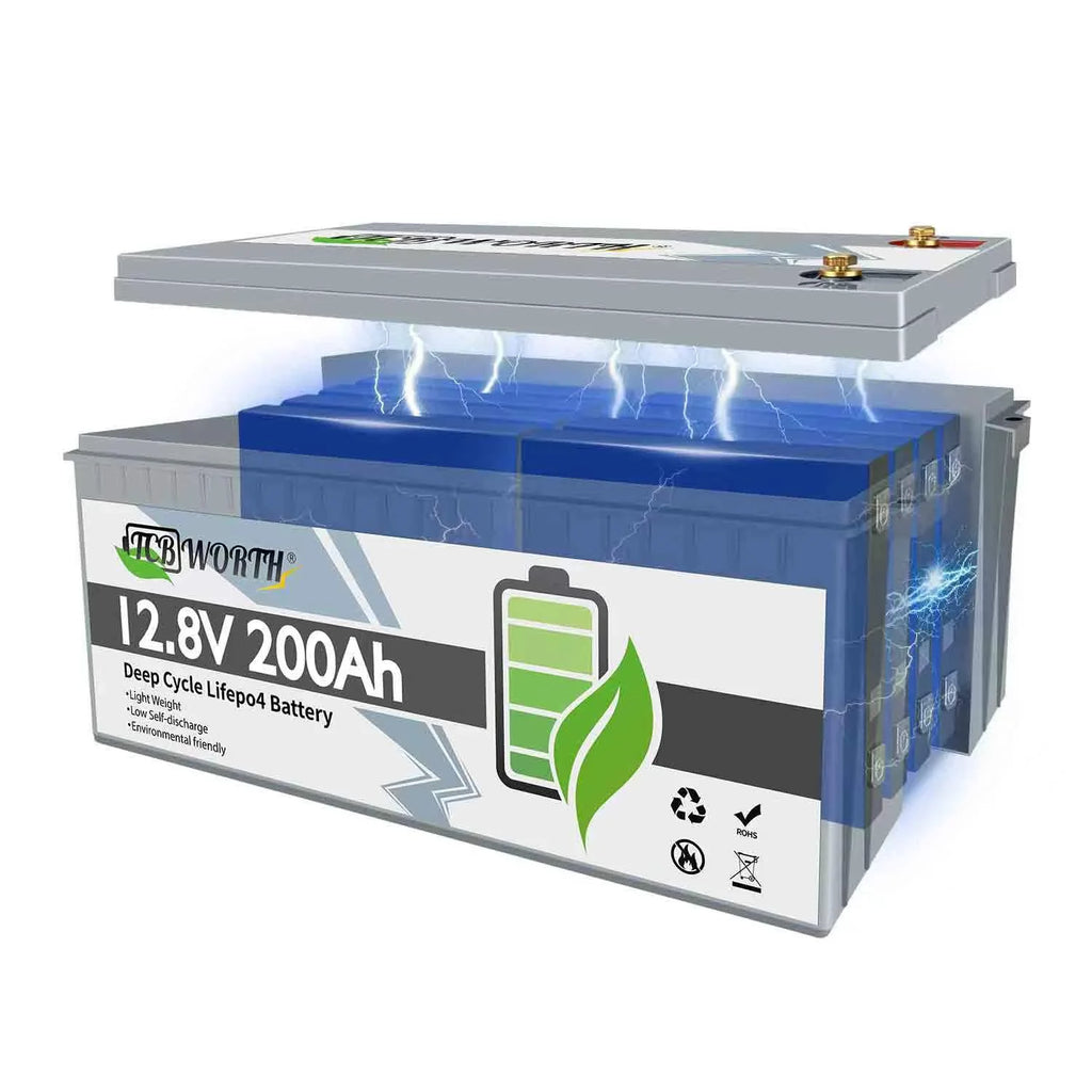 12.8V 200AH Lifepo4 Battery with BMS X16693