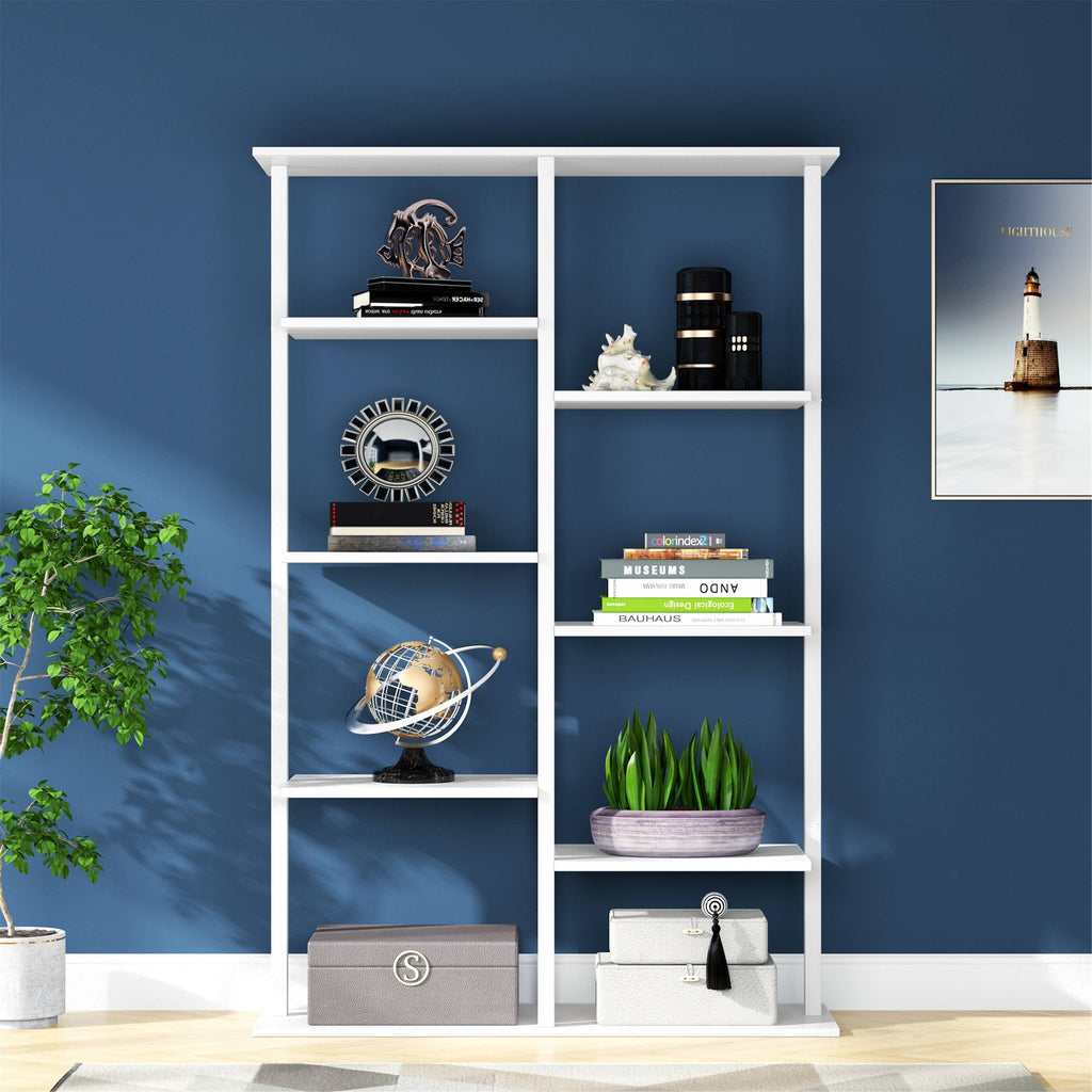 White 5-Tier Bookshelf G90092