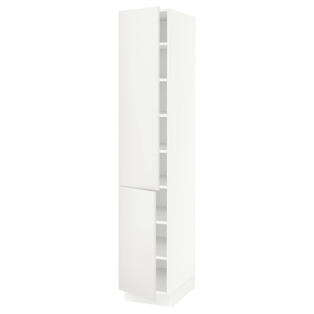 White High Cabinet with 2 Doors Q8615