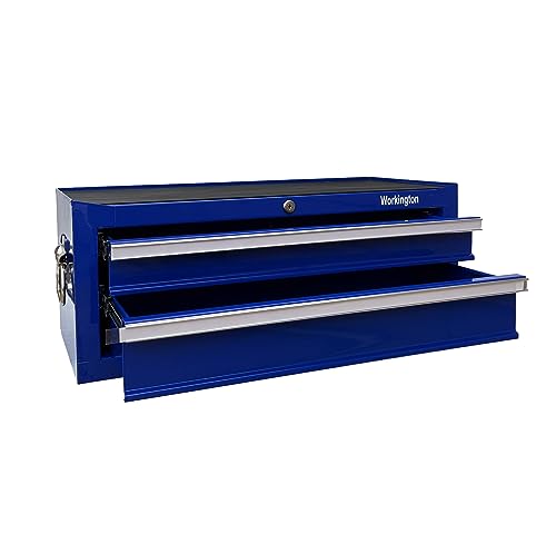 Blue 2 Drawer Metal Tool Chest J308411