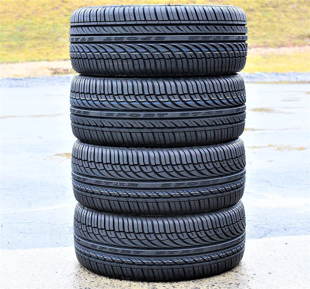 235/55R18 ZR 104W XL High Performance Tires Set of 4 G851038