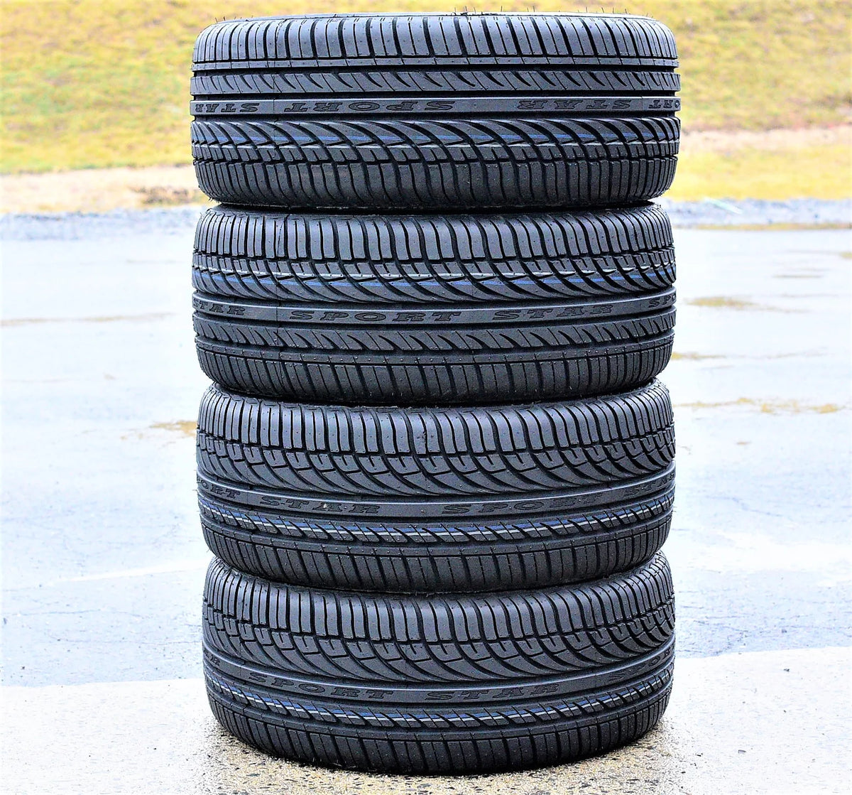 235/55R18 ZR 104W XL High Performance Tires Set of 4 G851038