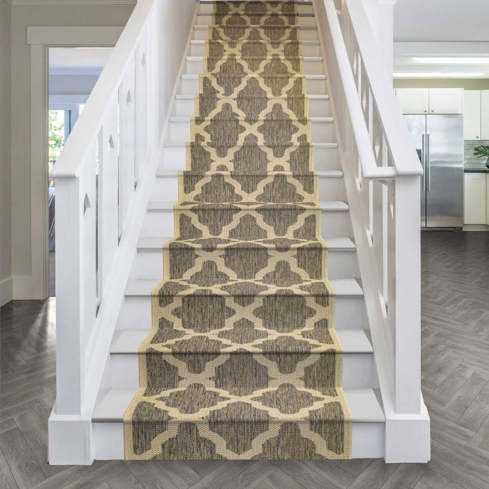 Trellis Tweed Stair Carpet Runner 2 foot R7727