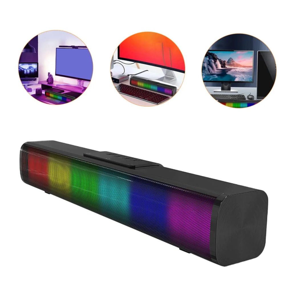 Wireless Bluetooth Sound Bar with RGB Lights J10406