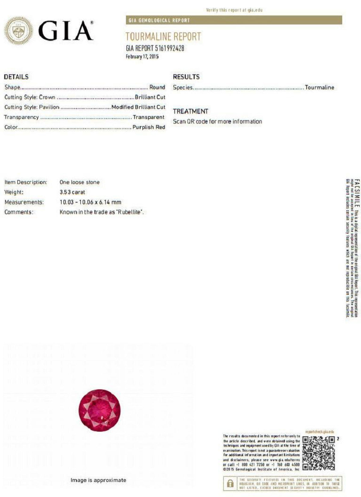 8.03CT Natural Tourmaline Ruby Diamond Cluster Ring A648165