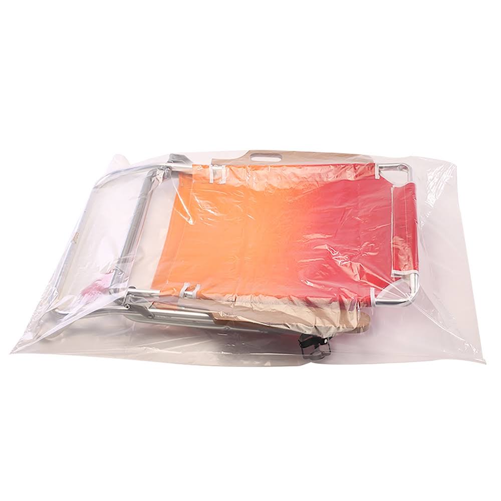 Clear Flat Poly Bags 48w x 48H 2 Mil Case of 100 V594238