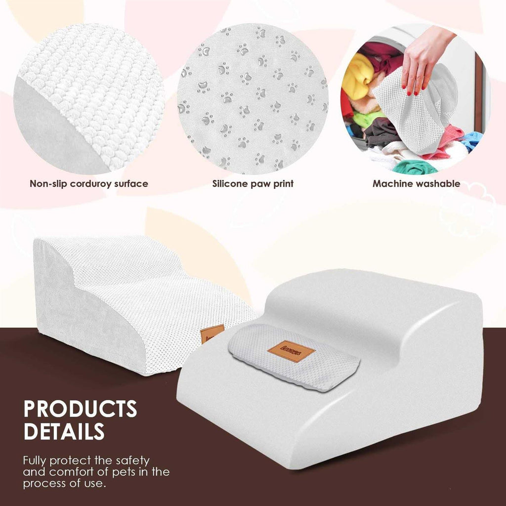 2-Step 30D Foam Pet Stairs with Waterproof Cover P386