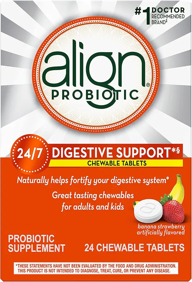 Chewable Probiotic Tablets, 24 Tablets O220
