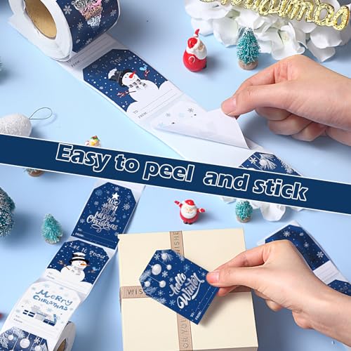 300 Pcs Christmas Gift Stickers Self Adhesive R426355