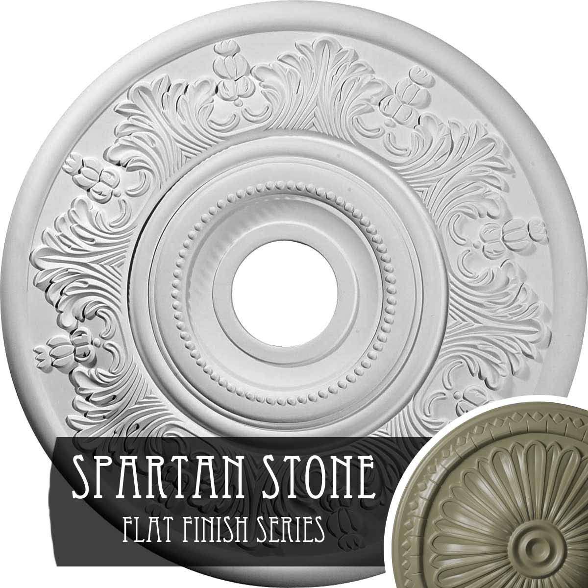 20x22OD x 3 1/2x22ID x 1 1/2x22P Vienna Ceiling Medallion I7896