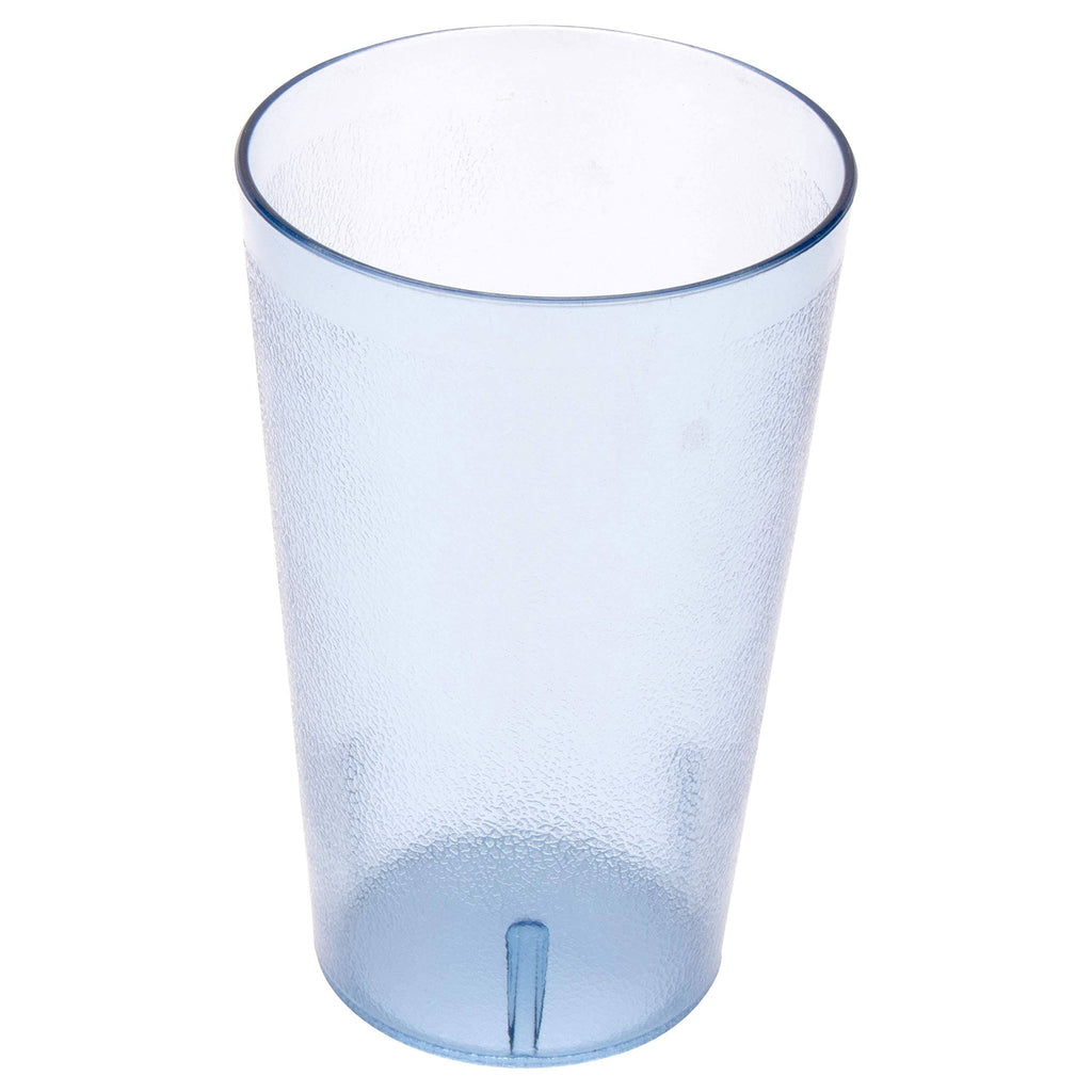 32 oz Short Plastic Textured Tumbler Blue E66456