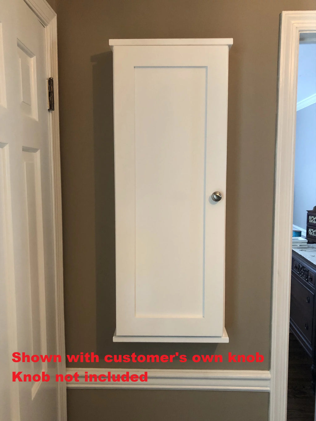 30" Wall Cabinet 5.5" Deep D2007