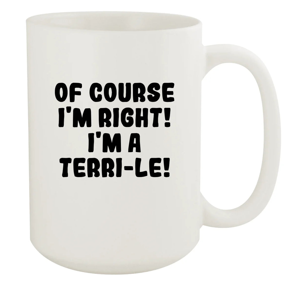 White Ceramic 15oz Mug F1956