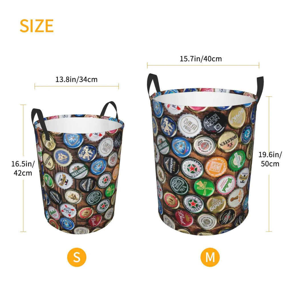 Round Collapsible Waterproof Laundry Hamper C80237
