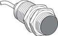 Inductive Proximity Sensor, Short Metal 30-mm Barrel, Flush Mount, 2-Wire DC, PNP/NPN Input, NO Output, 2-m Electrical Cable M19884