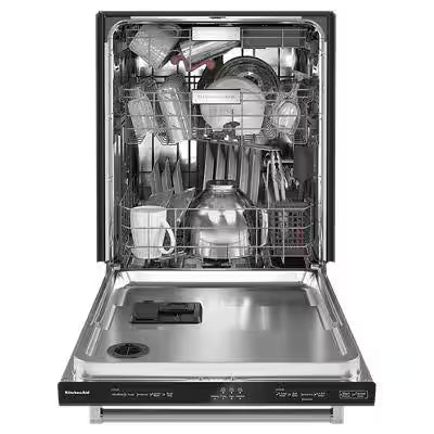 Black Stainless Built-in Dishwasher with Stainless Steel Tub, 44 dBA O7306