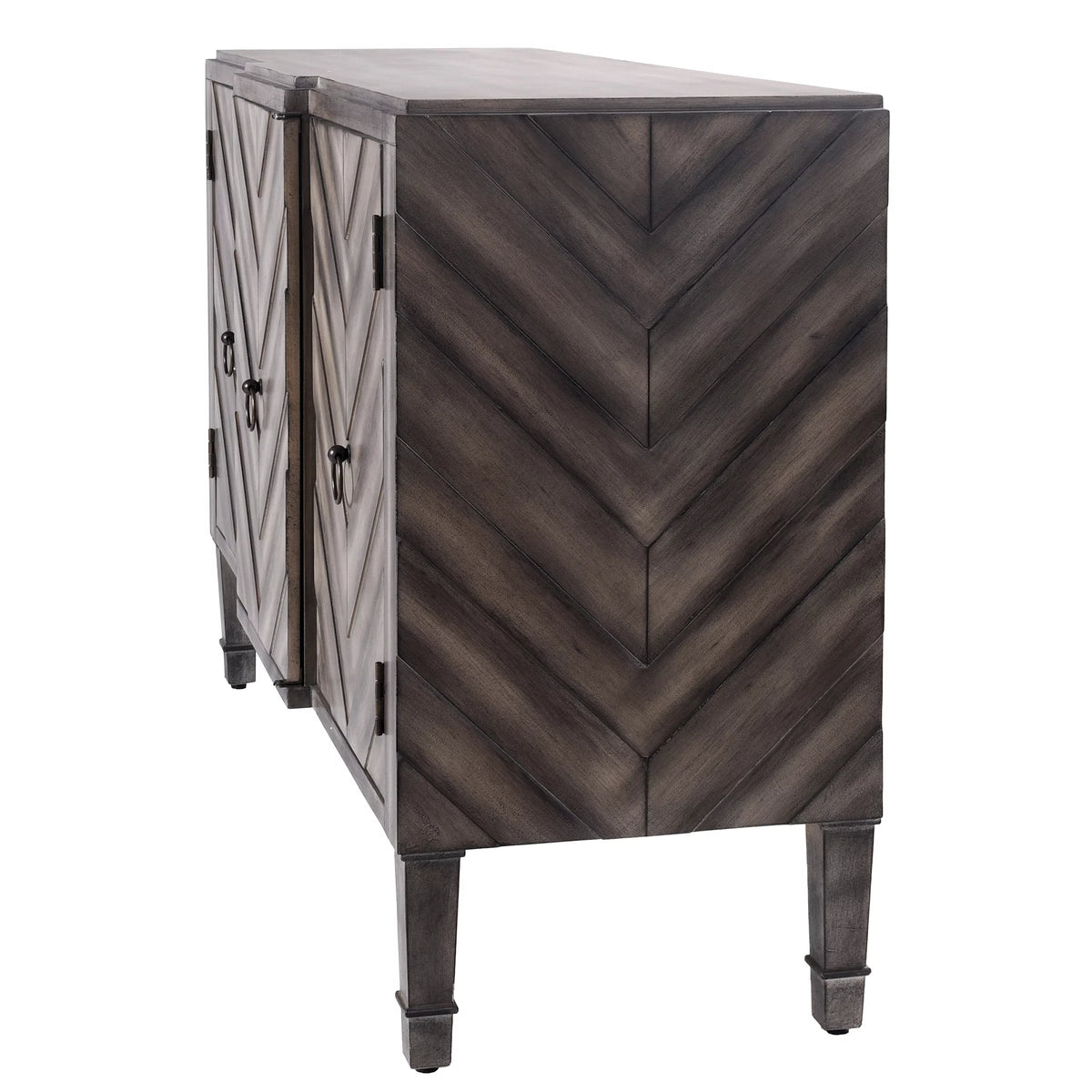 Reclaimed Wood 3-Door Console N377895