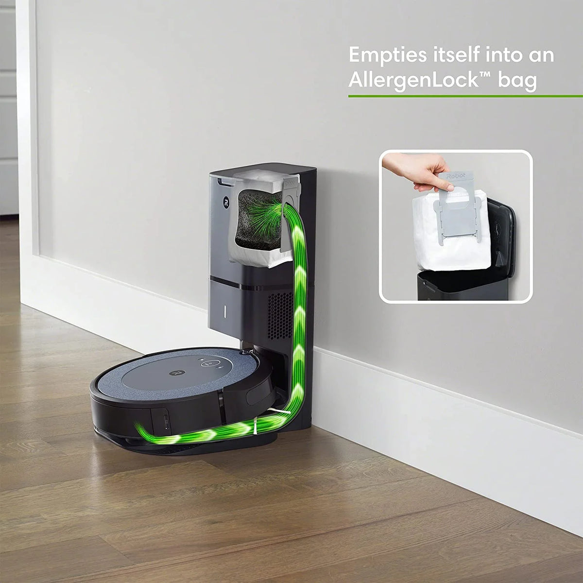 Robot Vacuum with Automatic Dirt Disposal W12163