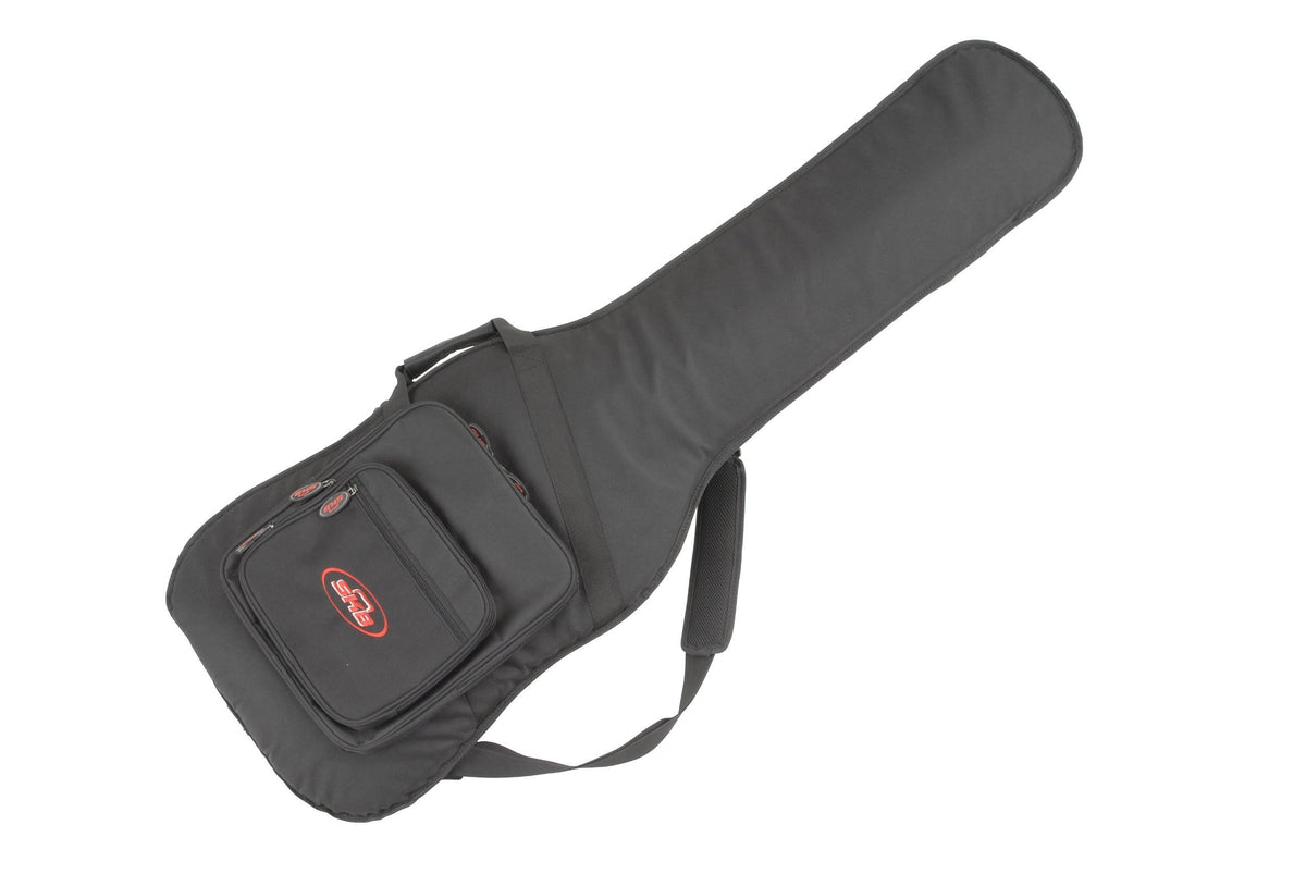 Padded Electric Bass Guitar Gig Bag with Back Straps O33209