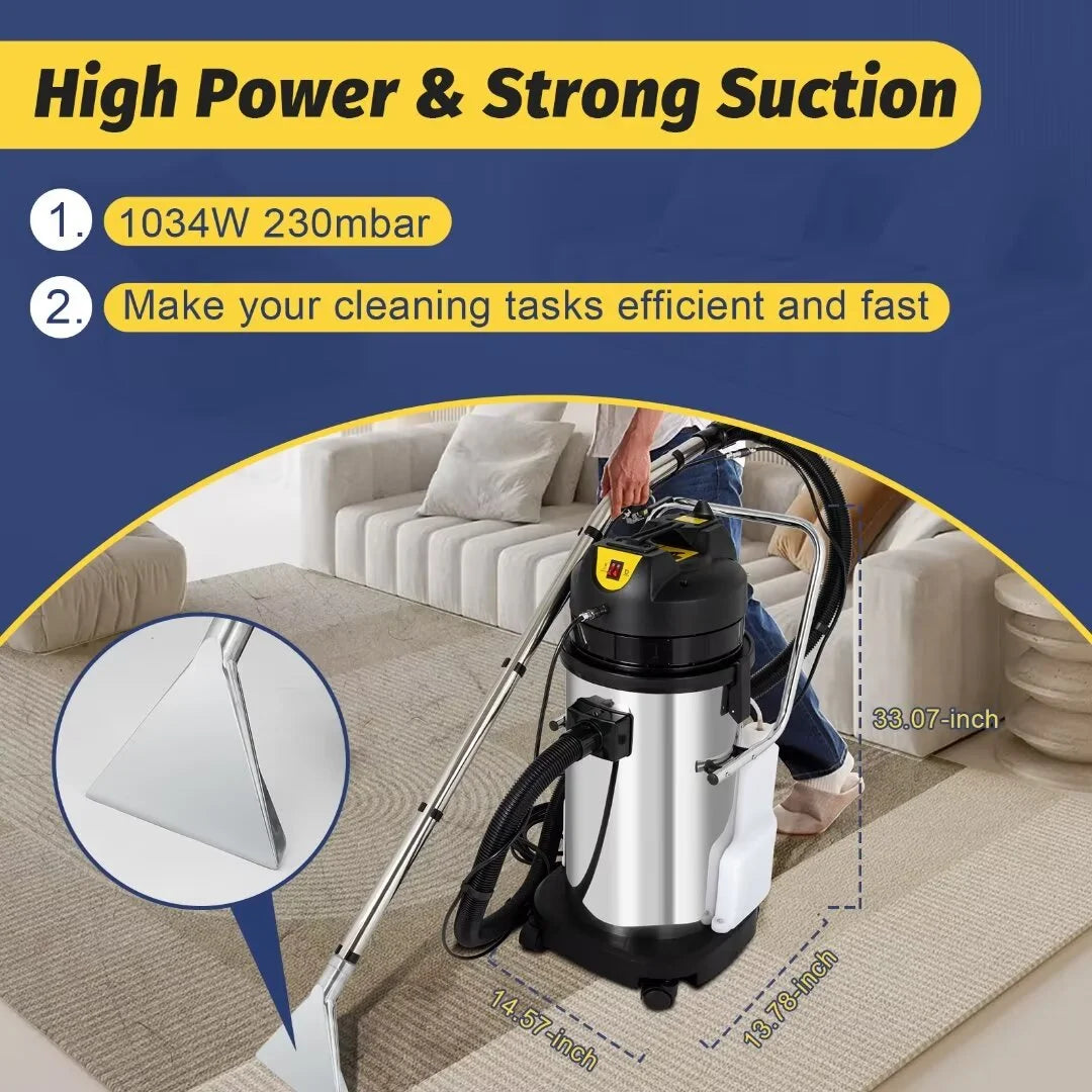 Stainless Steel 3 in 1 Wet/Dry Shop Vacuum with Blower H7470